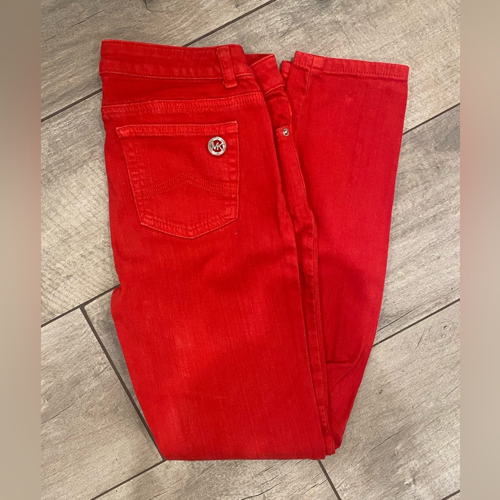 Michael Kors Red Jeans in Size 4P